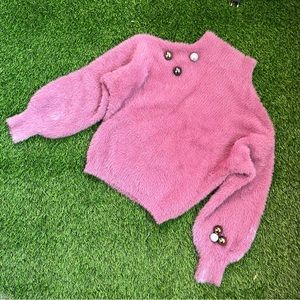 Imported comfy fur top